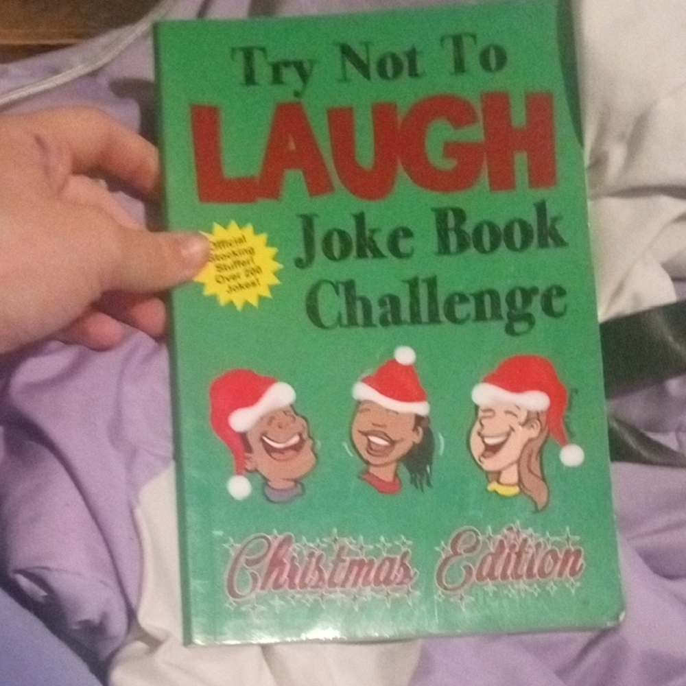 Try Not To Laugh Joke Book Challenge - Christmas Edition